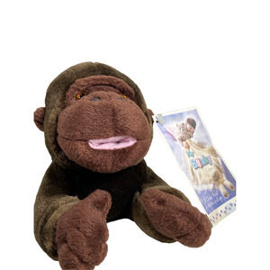 My Banky Vintage Nursery Decor Comfort Blanket Gorilla "Justin" Rare - Tag Error